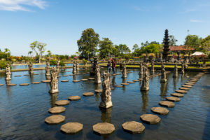 the water palace Tirtagangga the water palace Tirtagangga